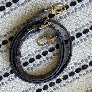 Upcycled Louis Vuitton monogram strap